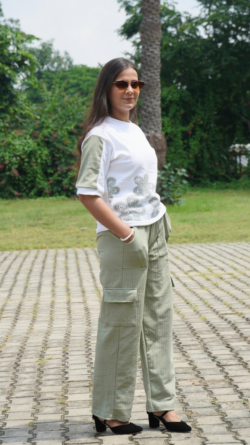 Floral Blush Co-Ord Set – Effortless Charm in Breathable Comfort