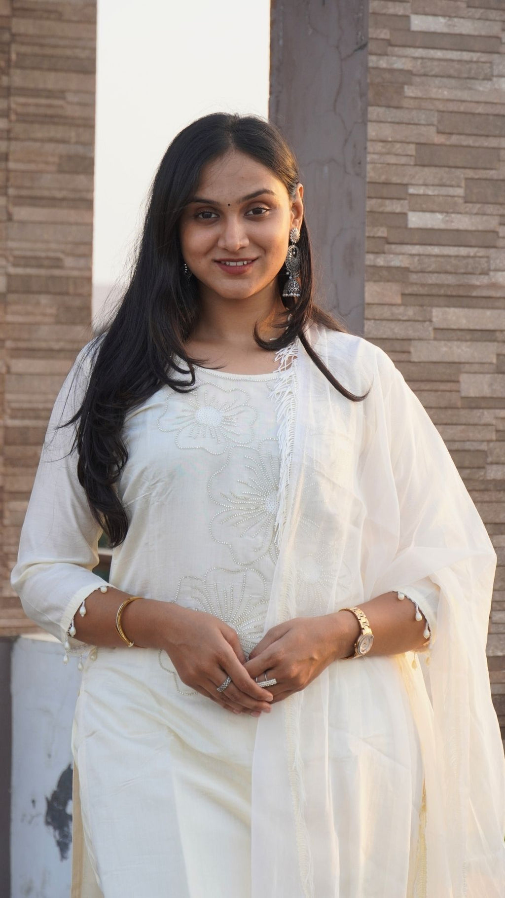 Mulberry Silk Kurta Set with Cut Dana Work – Luxe Ethnic Wear